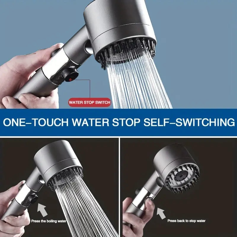 3 Modes Shower Head