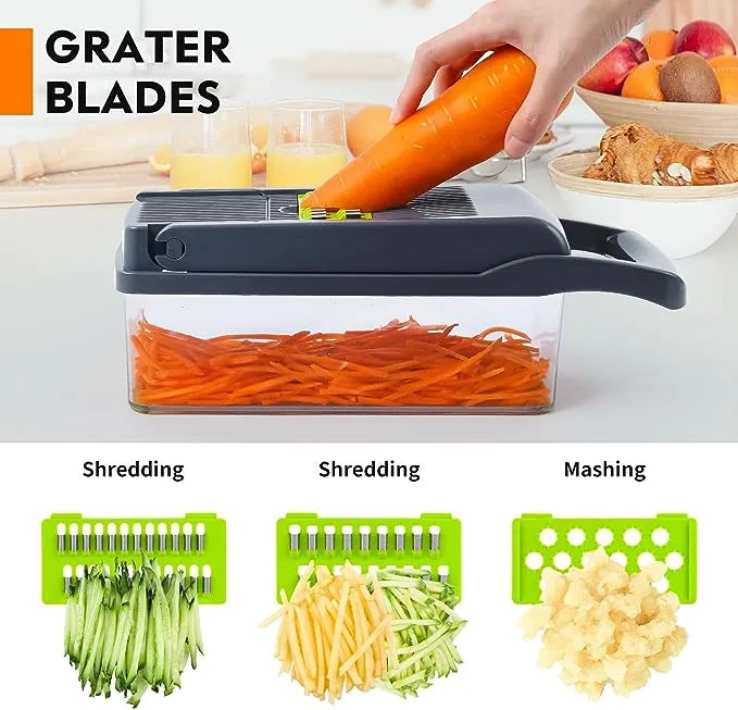 MAIPOR Vegetable Chopper (Grey)