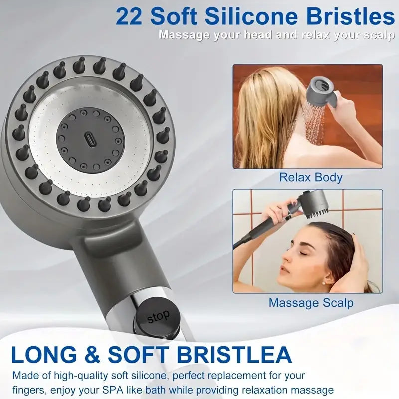 3 Modes Shower Head