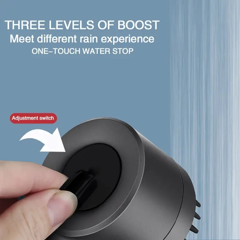 3 Modes Shower Head