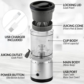 Original Wireless Automatic Powerful Pressure juicer